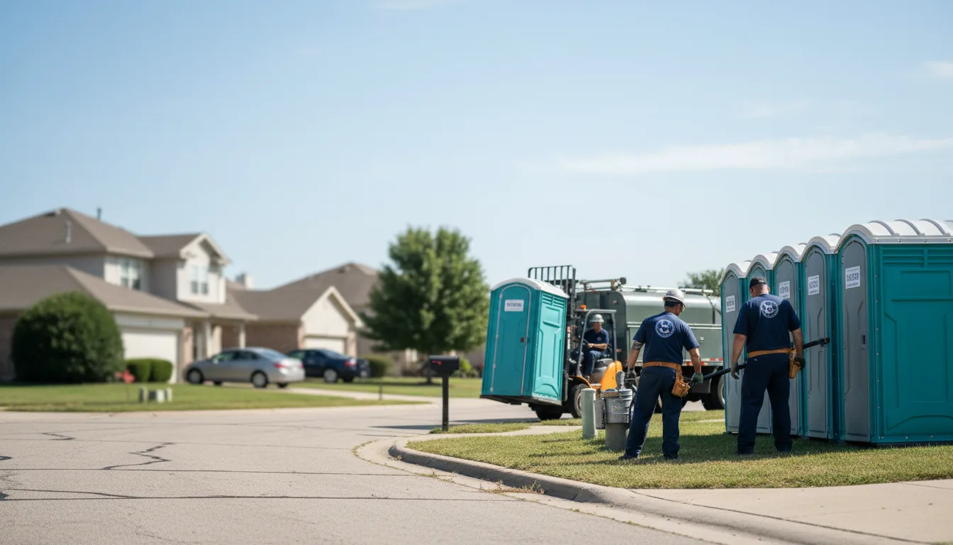 Porta Potty Rental in Toulon, IL near me